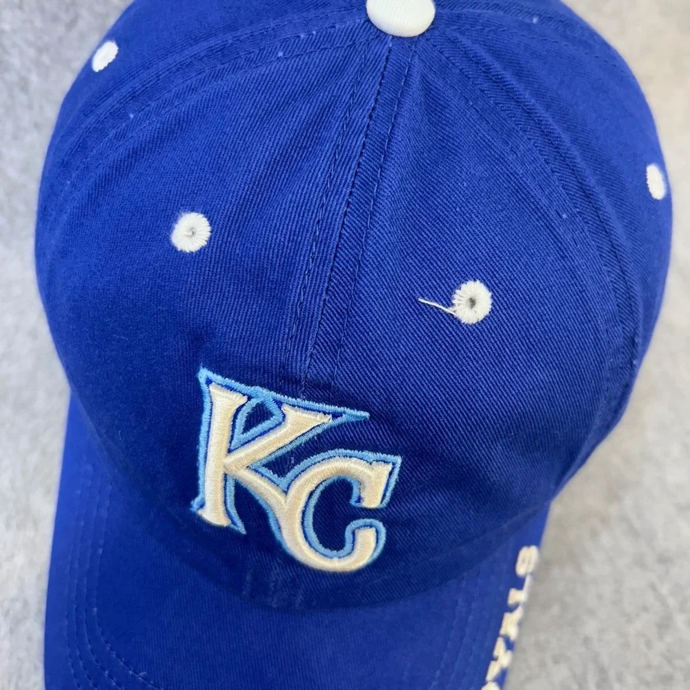 KC Logo Kids Blue Fan Favorite Kansas City Royals Baseball Hat Adjustable OS